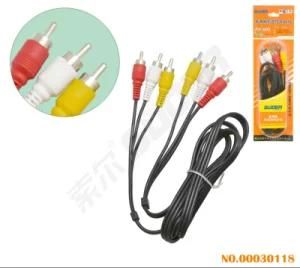 Suoer 1.2m 3 RCA to 3 RCA AV Cable (00030118-1.2M)