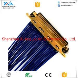 Xaja LCD Monitor Screen TFT TV Panel Edp Jae Jst Hirose Ipex Molex 30p 40p Lvds Signal FFC Micro Coaxial Cable Assembly Manufacturer