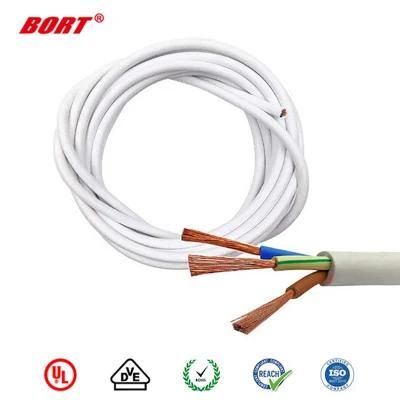 Bort UL2464 VW-1 26#/8c 11/0.16as Od3.0 Black Cable 4mm 5mm 10mm 25mm Electric Wire Cable