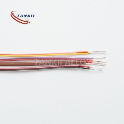 T TYPE THERMOCOUPLE CABLE 16 AWG 1 PAIR THERMOCOUPLE SOLID TX PVC FOIL SHIELD PVC JACKET
