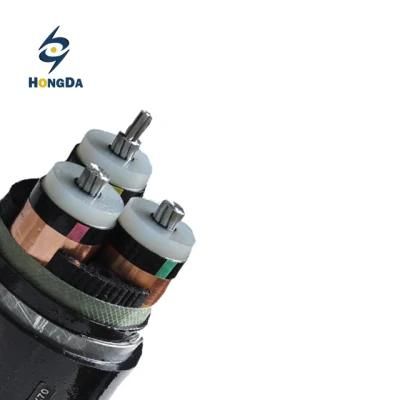 Aluminum Conductor Material and PVC Jacket Aluminum Power Cable 3c 240mm2
