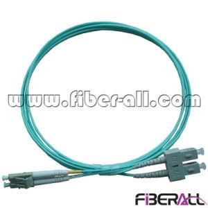 Optical Fiber Patch Cord mm Om3 Duplex Aqua