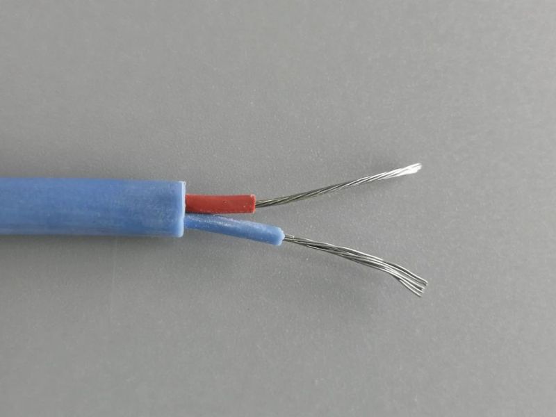 Multi Cores Silicone Rubber Type J Thermocouple Wire Insulated -10-200 Deg C