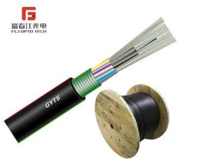 Special Tube Filling Compound Multi Loose Tube Corrugated Steel Armored Cable GYTS Hydrolysis Resistant