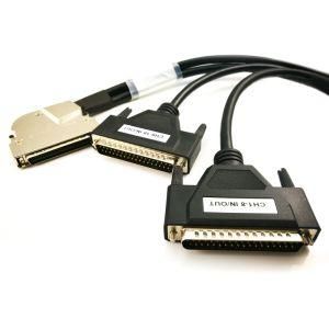 Mdr 68pin to 2X dB 37pin Cable Adapter