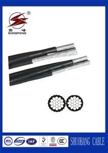 Low Voltage PVC Insulation Aerial Bundle Cable for Overhead Power Transmission