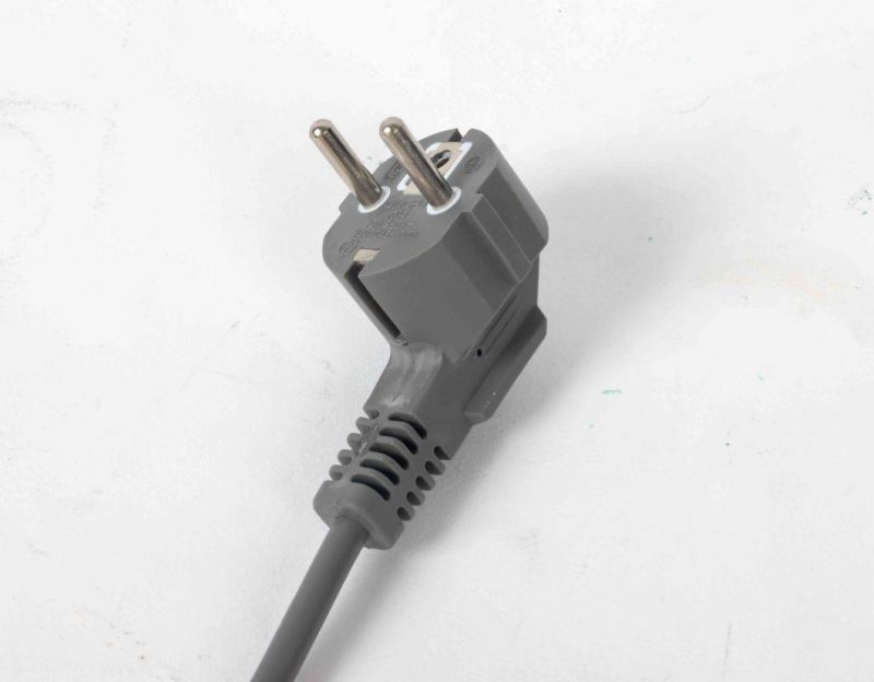 Korea 3 Pin 16AMP Plug Cable Black White Grey Kc Approval