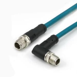 Gige Vision Shielded Ethernet Cable with M2 Nickel Plated Screws