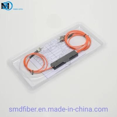 mm 1X2 Dual Window St/Upc Fiber Coupler