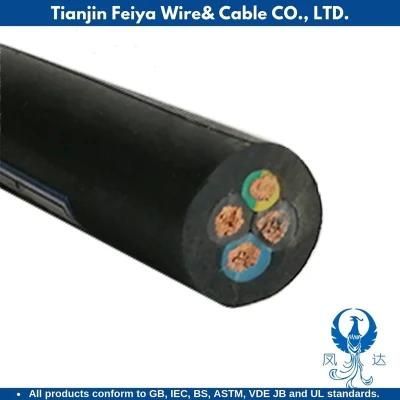 Industrial Cables H05rn-F for Weak Mechanical Stress Rubber Sheathed Cable Electric Wire