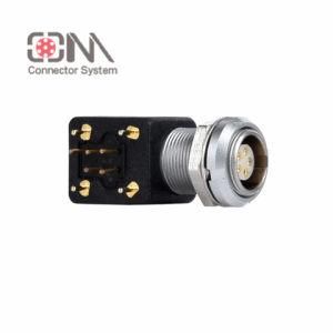 Qm B Series Zxg Socket Waterproof Pin Push Pull RJ45 M12 Connector Banana Plug Socket Terminal Connector