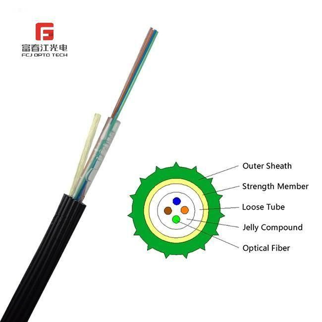 Gcyfxty 144 Core Micro Air Blown Fiber Optic Cable with Aramid Yarn