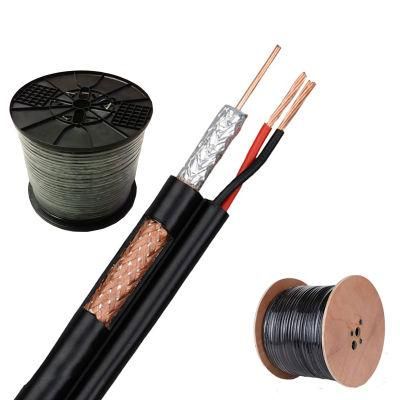 3 in 1 CCTV Cable Coaxial RG59 Power Cable RG59 Cable for communication CCTV camera