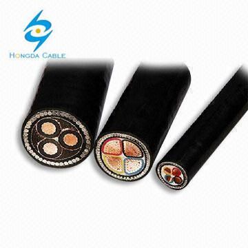 Low Voltage Copper/Aluminum Conductor XLPE/PVC Insulated Sta/Swa Armoured Electric Power Cable 0.6/1kv