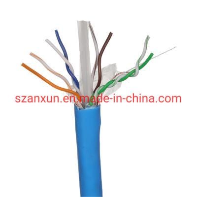 24AWG 8p8c 4 Pairs Bare Copper Rg45 FTP UTP Cable Ethernet LAN Cable Rg45 Patch Cord Cat5 Cat5e CAT6 Cat7 LAN Cable