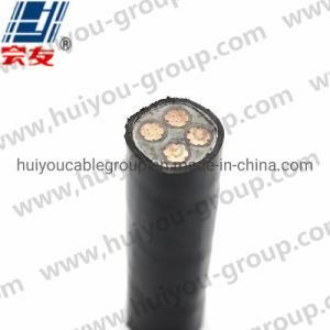 Cu XLPE Insulated Steel Belt Armoured Power Cable Zc-Yjv22 4*150 PE Sheath Power Cable
