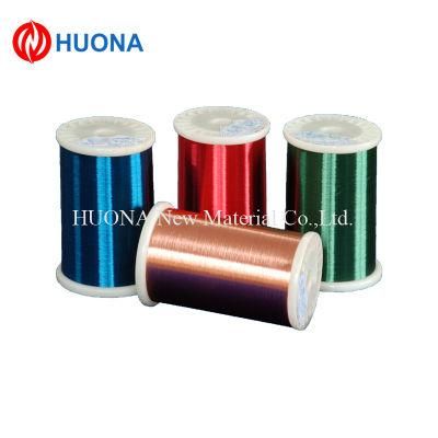 Enamelled Constantan Polyurethane Golden Colour Wire with 150c Max Temper