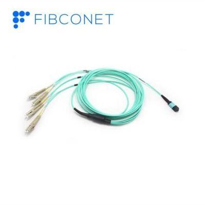 8/12/24 Fibers MPO (Female) to 4/6/12 LC Staggered Harness Cables
