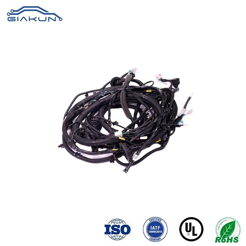 Giakun China Car Wire Harness Manufacturing Silver Plated Copper Wire Core Material OEM Service Automotive Electrics Wire Harness