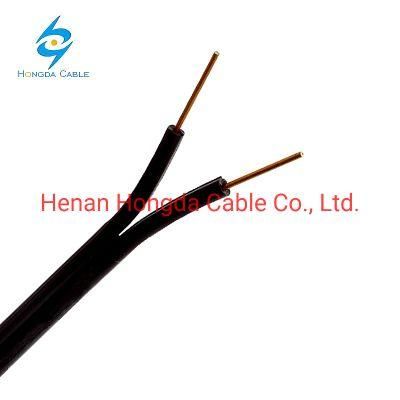 Copper Clad Steel CCS Drop Pair Parallel Wire 2*1.0mm with HDPE Insulation