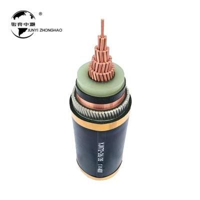 0.6/1kv 3.6/6kv Electrical Cable 300mm Copper Conductor Single Core Power Cable with Armoured