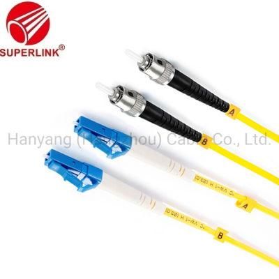 Optical Cable Fiber Network FTTH Ptch Cord LC St Double Core Single Mode