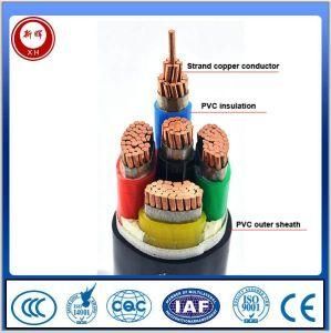 0.6/1kv IEC60502 PVC Insulated PVC Outer Shearth Power Cable