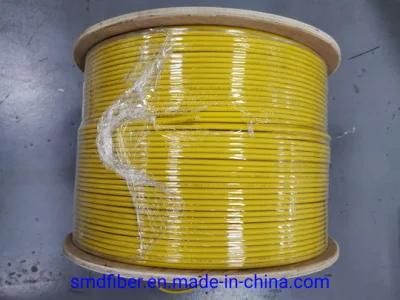 Fiber Optic 4 F. O. Breakout Cable G652D LSZH Yellow Color