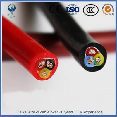 Nyy H05vvf Low Medium Voltage PVC and Silicone Electrical Carbon Fiber Heating Cable