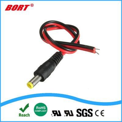 1 to 2 Way Splitter Wire with Power Jack to DC Plug Cable