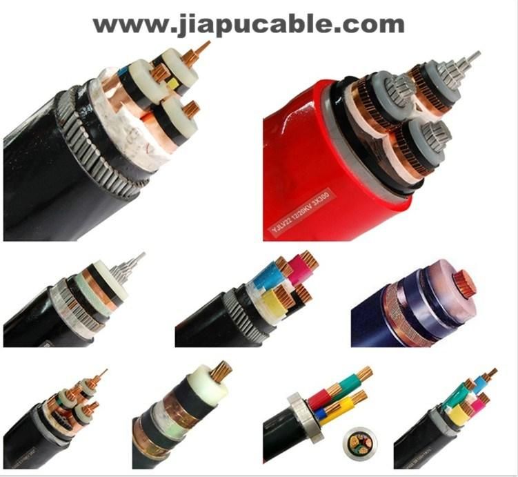 Copper Cable Underground Steel Armored PVC Insulated Cable, Wire, XLPE Insulated Power Cable