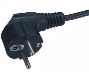 Free Sample Korean 2.5A 250V 2 Pins Power Cord Factory