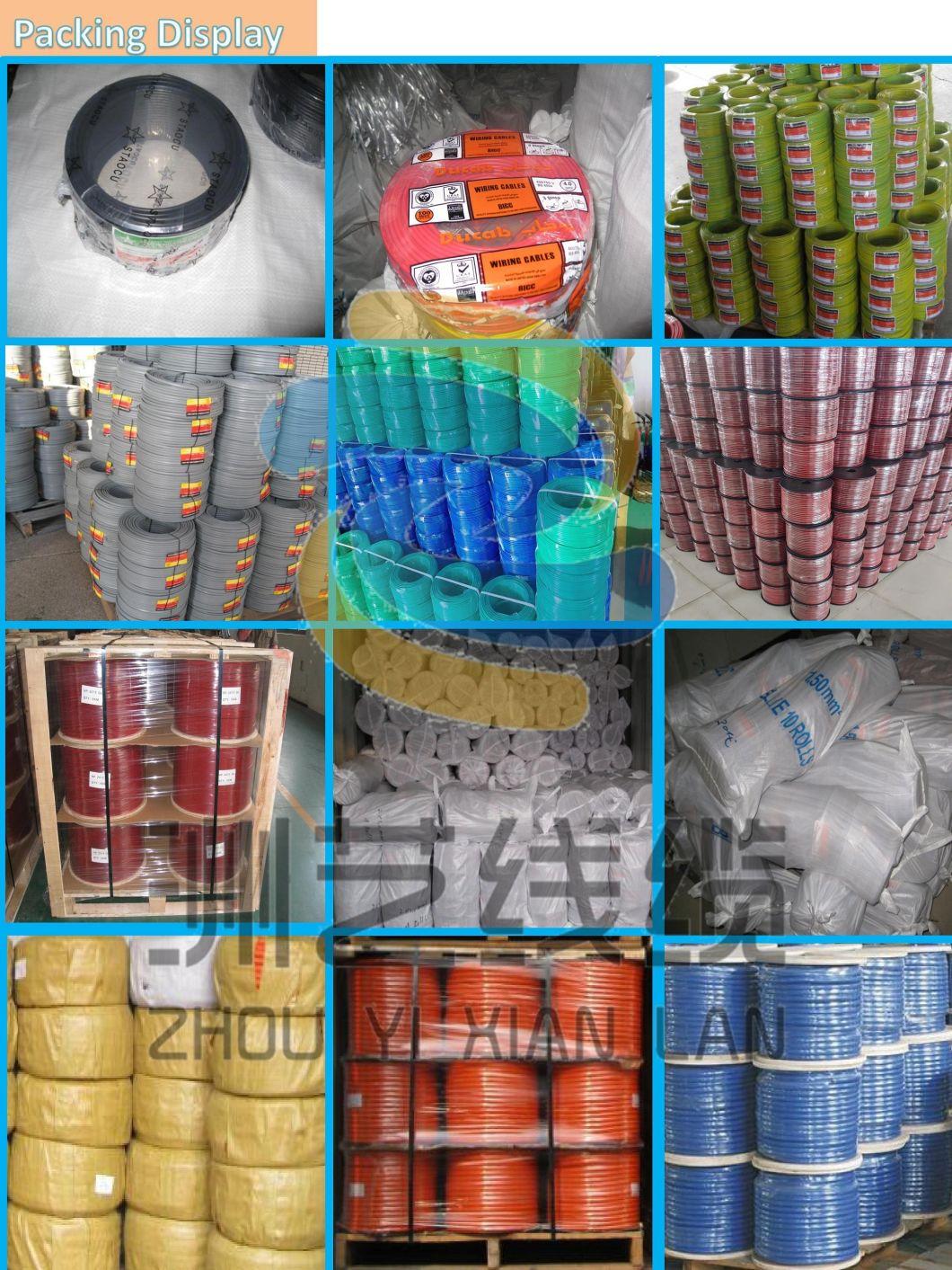 Customized CCA Conductor PVC Insulated Electrical Cable Thhn Wire Thw Wire for Electric Wiring