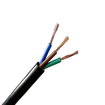 Flexible Power Cable H03VV-F 300V 2X0.5mm2 2X0.75mm2 PVC Insulation and Sheath