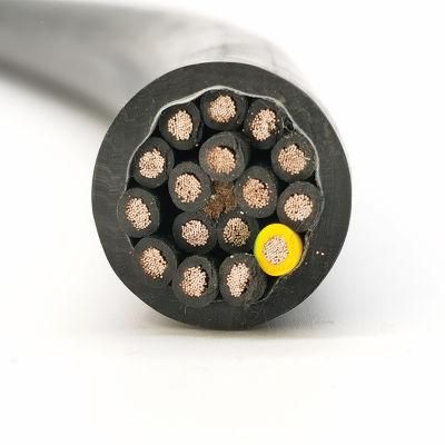 Oil-Resistant Puro-Jz-Hf / Puro-J-Hf / Puro-Oz-Hf PUR Drag Chain Cable