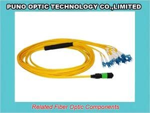 MTP to SC Fiber Hybrid Harness Optical MPO Cable