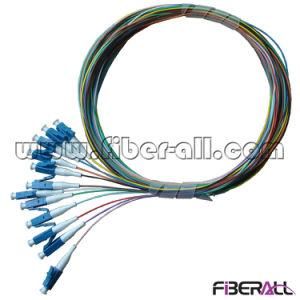 12 Fibers 0.9mm LC Fiber Optic Pigtail 12 Colors