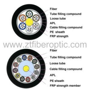 Non-Metallic Strength Member Non-Armored Optical Cable (GYFTA)