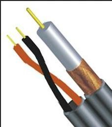 Factory Sale Rg59 Coaxial Cable with 2c Power Wire From China