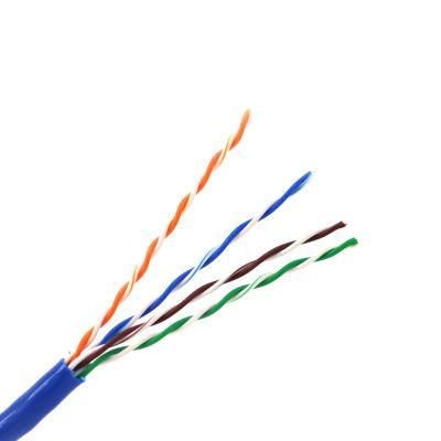 LSZH Indoor UTP FTP Solid Bare Copper UTP Underground Waterproof Cat5e Network Cable