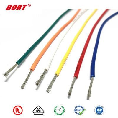 UL1015 28AWG 7/0.127mm Ts Electrical Hook up Wire for Cable Cores Bulk Rolls