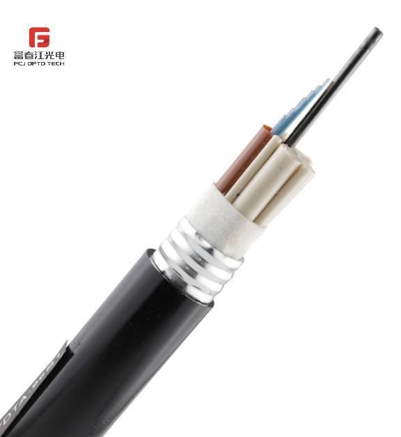 48 Core Loose Tube G652D Duct Ribbon Fiber Optic Cable Gydta