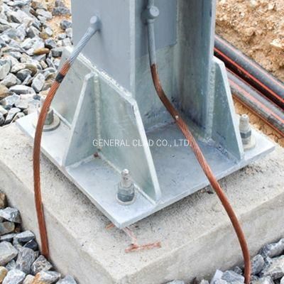 Earthing Wire 3#7 AWG Copper Clad Steel Wire Earth Rods