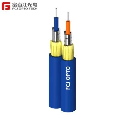 Indoor Duplex Armored Optical Fiber Cable (Gjsfjbv)