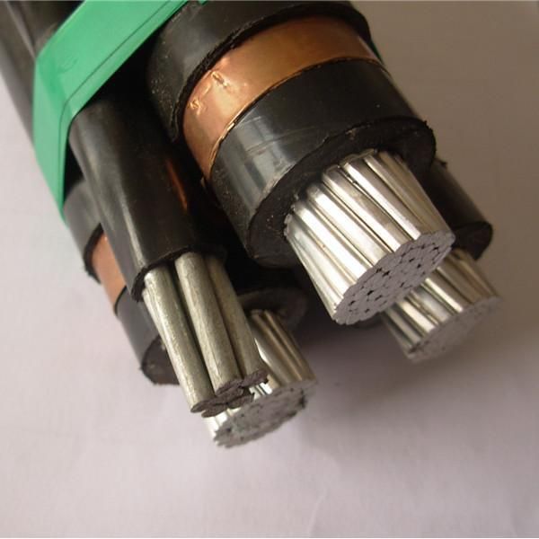 15 kV Medium Voltage Aerial Bundled Cable 3*50+1*25 SQMM Overhead Cable