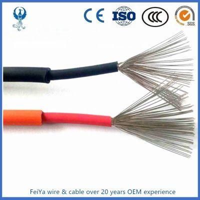 2X4 mm Twin Core Solar Cable TUV Approved China Manufacturer