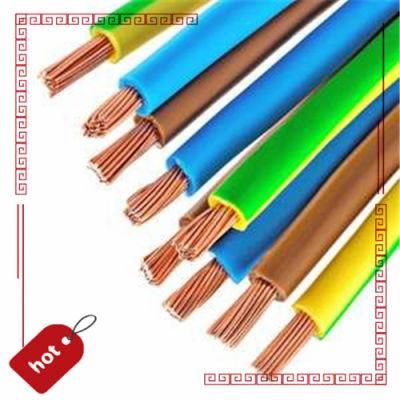 Single Core Solid Copper/Aluminum Conductor PVC Insulated Electric Electrical Cable