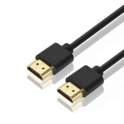 Cheap Price Slim Thin 3.6mm 4.2mm High Definition Video Output HDMI Cable