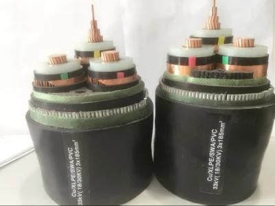 BS 6622 XLPE / PVC Medium Voltage 19/33 (36) Kv Cable