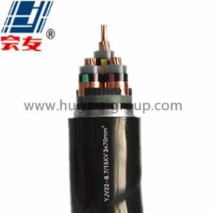 Medium Voltage Single Core XLPE Insulated Aluminum Conductor Underground Power Cable